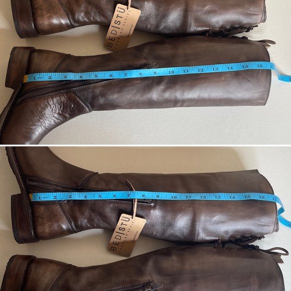 NWT BED STU Manchester Teak Glaze Riding Boots Size 6.5 - Picture 14 of 16